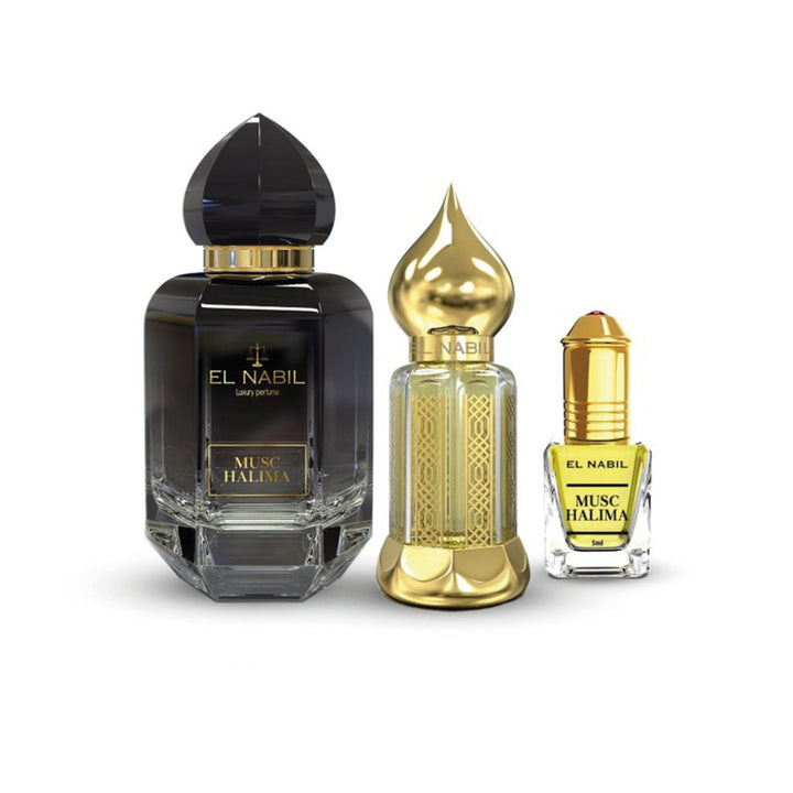 Giftset El Nabil - Musc Halima Musk perfume extract (WOMEN)