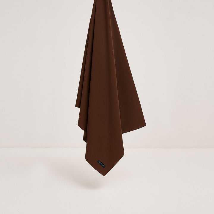 QAMARR hijab - cocao brown